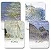Eueasy Laurel Claude Monet - Set of 12 Assorted Adhesive Bookplates