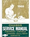 1969 CHEVROLET CHEVELLE, CAMARO, NOVA, CORVETTE Shop Service Repair Manual