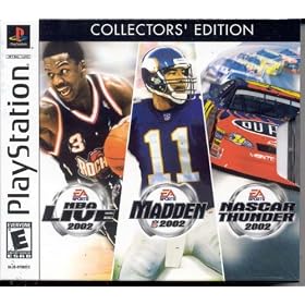 EA Sports Collection (NBA Live 2002, Madden 2002, NASCAR Thunder 2002)