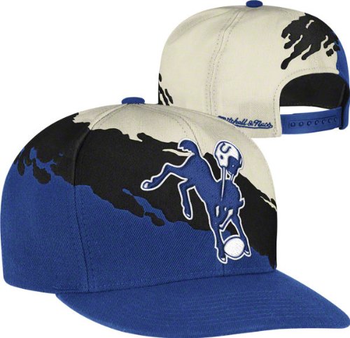Baltimore Colts Mitchell & Ness Paintbrush Snapback Hat