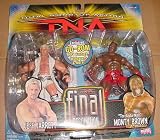 TNA TOYBIZ JEFF JARRETT & MONTY BROWN SERIES 2 TWIN PACK WRESTLING FIGURE