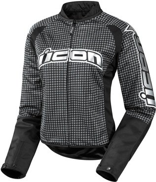 Icon Hooligan 2 Glam Ladies Jacket - Black - Large