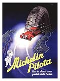 Michelin, Pilota, c.1930 Art Giclee Poster Print by Hrast, 18x24