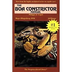 Boaconstrictor Manual (Herpetocultural Library)