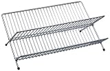 PROGRESSIVE INTERNATIONAL CHDR-1 CHROME DISH RACK 19x14 1/2