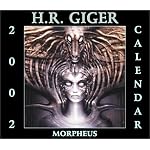 H. R. Giger Morpheus 2002 Calendar book cover