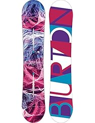 Sports: Burton Feelgood Flying V Snowboard - Womens 2017 144cm - Burton
