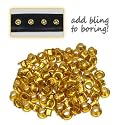 100-Piece 3/16" Eyelet Grommet Refills Shoes, Clothes, Leather