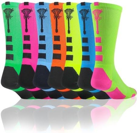 Midline Lacrosse Logo Crew Socks