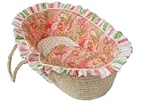 Hoohobbers Baby Paisley Moses Basket