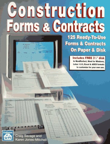Construction Forms and Contracts - Craftsman Book Company - CR205 - ISBN: 0934041857 - ISBN-13: 9780934041850