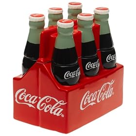 Gibson Coke 6 Pack Cookie Jar by Gibson