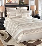 Park B. Smith Corban Rowe Queen 9-Piece Comforter Set, Natural/Linen
