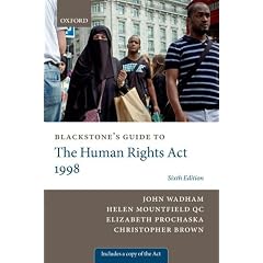 Blackstone's Guide to the Human Rights Act 1998 (Blackstone's Guides)