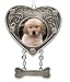 Dog Remembrance Pewter Photo Ornament