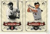 2006 Upper Deck SP Legendary Cuts Baseball Cards Complete Set of 100!! Set includes 100 legendary stars from the past (all retired superstars)-shipped in protective display box- great set for collectors of all ages- includes stars like Ted Williams, Cal Ripken Jr., and more!