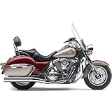 09-11 KAWASAKI VN1700C: COBRA TOURING SLIP-ON MUFFLER WITH BILLET TIPS by Cobra
