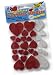 Confronta prezzi Folia 23791 - Adesivo glitter, cuore, confezione da 40, colore: Rosso/Argento