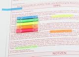 Produkt-Bild: TimeTex Markierungsstreifen - 250 St&uuml;ck - Farbig - Transparent - selbstklebend - 10786