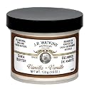 J. R. Watkins Shea Butter, Vanilla, 4.6-Ounce (130g) Jars, (Pack of 3)
