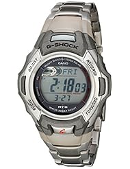 Watch: Casio Mens MTGM900DA G-Shock Stainless Steel Tough Solar Atomic Digital Watch - Casio
