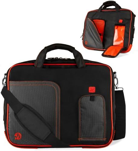 Uniquely designed Vangoddy Neon Red Ultra Durable Reinforced 10 Inch Pindar Sports Bag for all models of the Samsung ATIV Smart PC Pro 700T Tablet