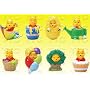 Winnie The Pooh Peek-a-Pooh #16 100 Acre Woods Capsule Toys Set of 8 vending toys
