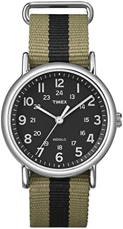 Timex Weekender Full Size Analog Watch-Olive/Black
