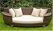 Garden Love Sofa / Day Bed brown Image