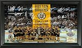NHL Boston Bruins 2011 Stanley Cup Banner Raising Signature Rink