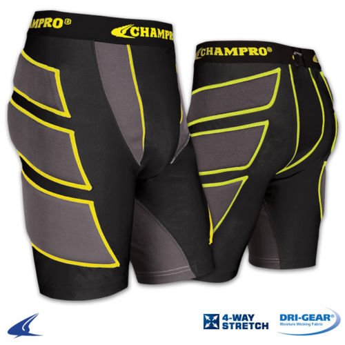 Champro Sports Adult On-Deck Baseball Sliding Shorts