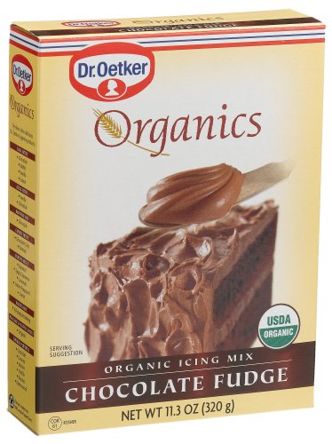 Dr. Oetker Organics Icing Mix, Chocolate Fudge, 11.3-Ounce Boxes (Pack of 12) by Dr. Oetker