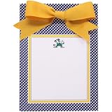 NCAA Notre Dame Fighting Irish Leprechaun Gingham Tear Notepad