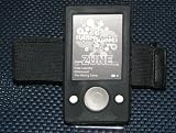 yooZoo Silicone Skin Case for Microsoft Zune 30GB with Screen Protector and Workout Armband - Midnight Black