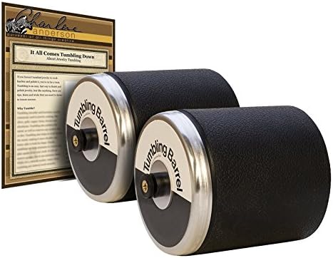 Two Replacement Barrels for Lortone 3a and 33b Tumblers - with Tumbling Article by jewelry artist Charlene Anderson