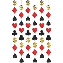 Casino Party 7ft String Decoration 6ct