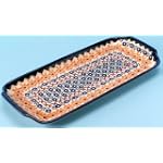 Polish Pottery Bread Tray 12" x 6"