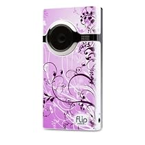 Flip MinoHD Camcorder, 60 Minutes (Purple Flourish)