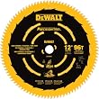 DEWALT DW7296PT Precision Trim 12-Inch 96 Tooth ATB Crosscutting Saw Blade with 1-Inch Arbor