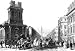 London, King William street Etching , Topographical  Engraving Intaglio