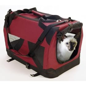 Petz Den Fold Flat Cat Pet Carrier