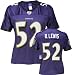 Ray Lewis Baltimore Ravens Women's Purple Replica Jersey