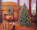 Bethlehem Lights Indoor/Outdoor Pre-lit 36-Inch Glacier Christmas Wreath with Pinecones Image