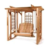 Pergola Arbor with Swing