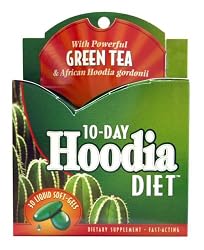 Hoodia Diet-Applied Nutrition 10 Day Hoodia Diet, 60ct (2 Pack)