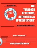Yearbook of Experts, Authorities & Spokespersons, 2012