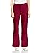 Cherokee Women's Flare Leg Drawstring Scrub Pant, Wine, Small