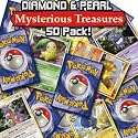 50 Assorted Pokemon Diamond Pearl Mysterious Treasures Trading Cards
