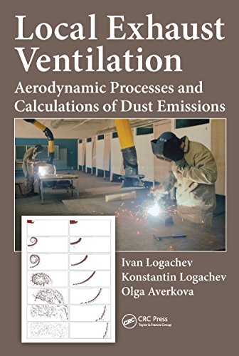 Local Exhaust Ventilation: Aerodynamic Processes and Calculations of Dust Emissions