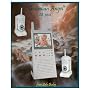 "The Guardian Angel." Portable Color Wireless 2 Room Monitor with Large 2.5" Screen and Automatic Room Scanning and No Inteference.